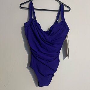 Miraclesuit Kids Bodysuit in Deep Purple